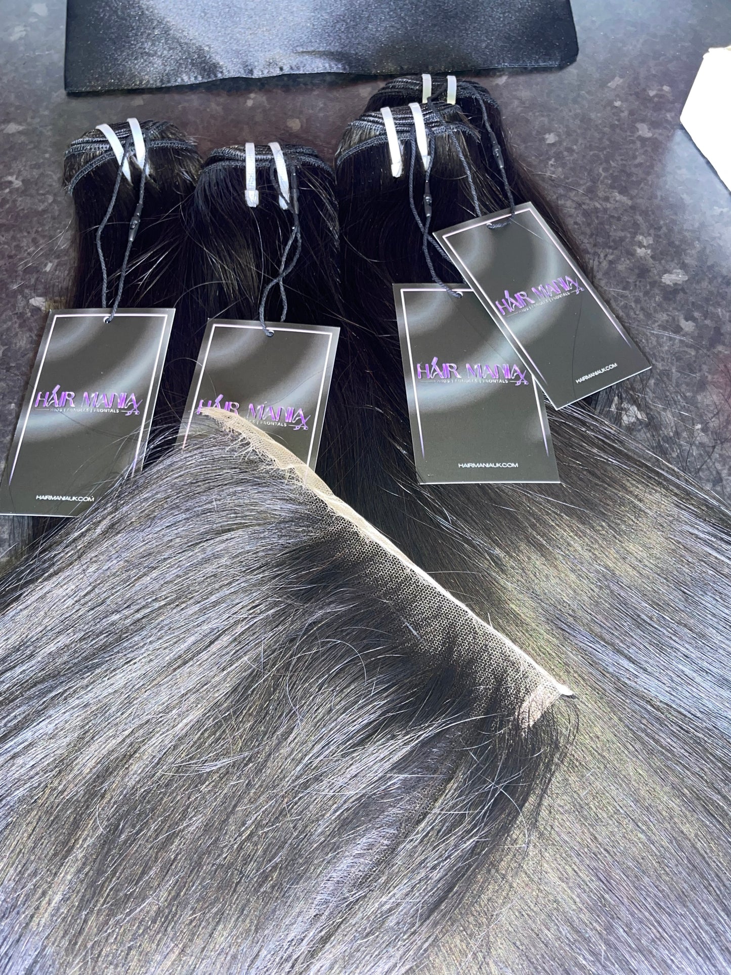 HD Lace Closure + 3 Bundle Deal: Virgin Hair